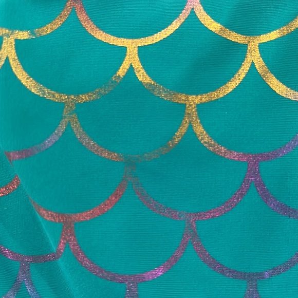 Sporti mermaid pattern one piece swimsuit - Picture 5 of 5